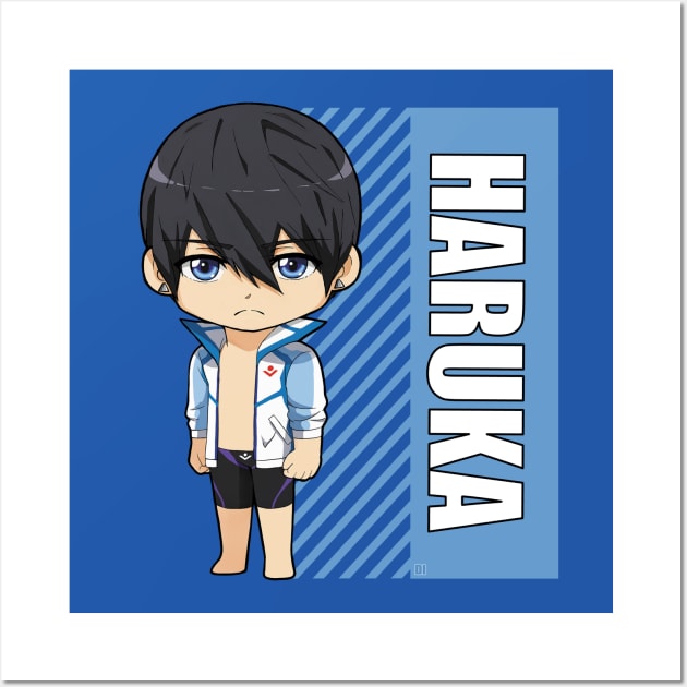 Free Chibi Haruka Nanase Wall Art by DaphInteresting